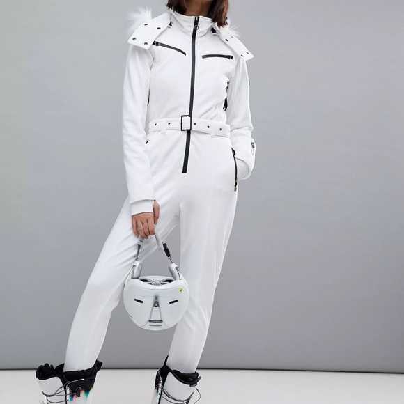 ASOS Jackets & Coats White Ski Suit Poshmark